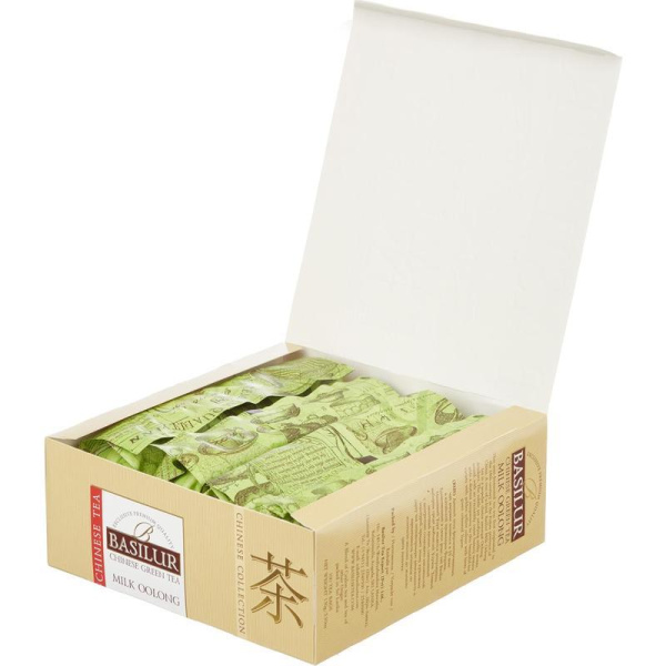 Чай Basilur boquet зеленый улун 100 пакетиков
