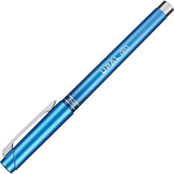 Ручка гелевая неавтоматическая Deli EG11-BL Upal синий (толщина линии  0.35 мм)