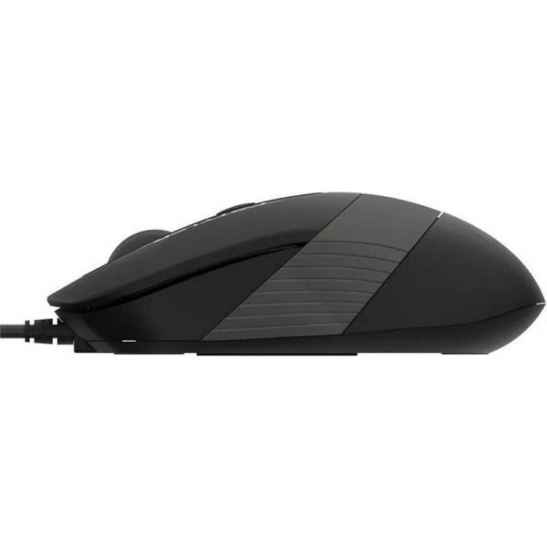 Мышь проводная A4tech Fstyler FM10S черная/серая (FM10S USB GREY)
