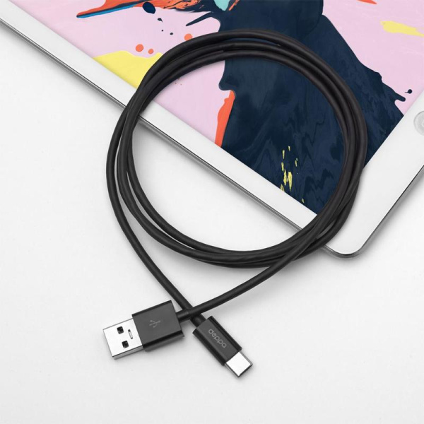 Кабель Deppa USB A - USB Type-C 1.2 метра (72206)