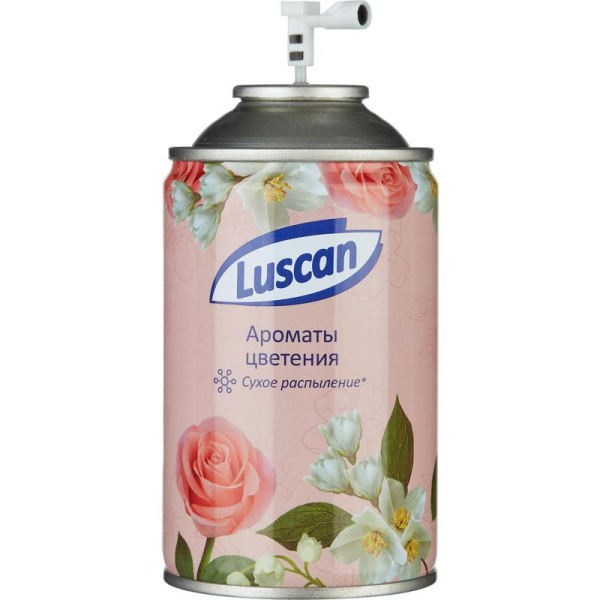 Сменный баллон для автоматического освежителя Luscan Ароматы цветения  250 мл