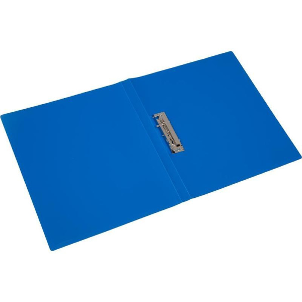 Папка с зажимом Attache Label А4 0.35 мм синяя (до 150 листов)