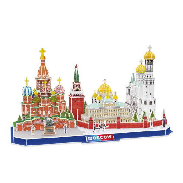 Пазл 3D CubicFun Москва CityLine 204 элемента