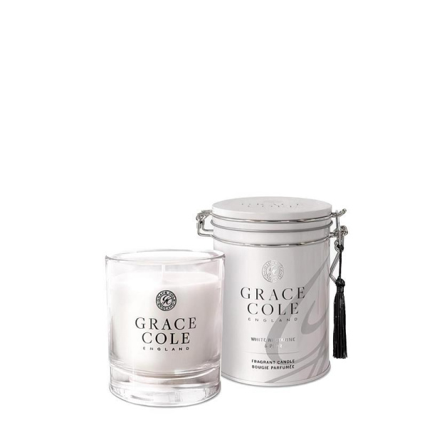 Свеча ароматическая Grace Cole Белый нектарин и груша (11x11x17)