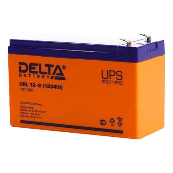 Батарея для ИБП Delta HRL 12 В 9 Ач