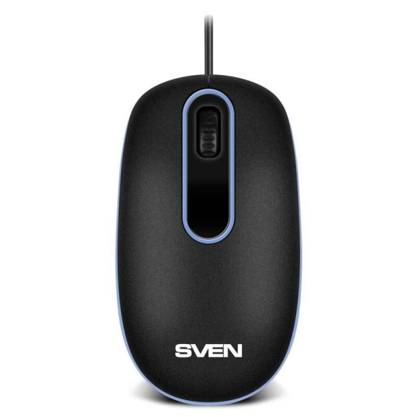 Мышь проводная Sven RX-90 черная (SV-020644)