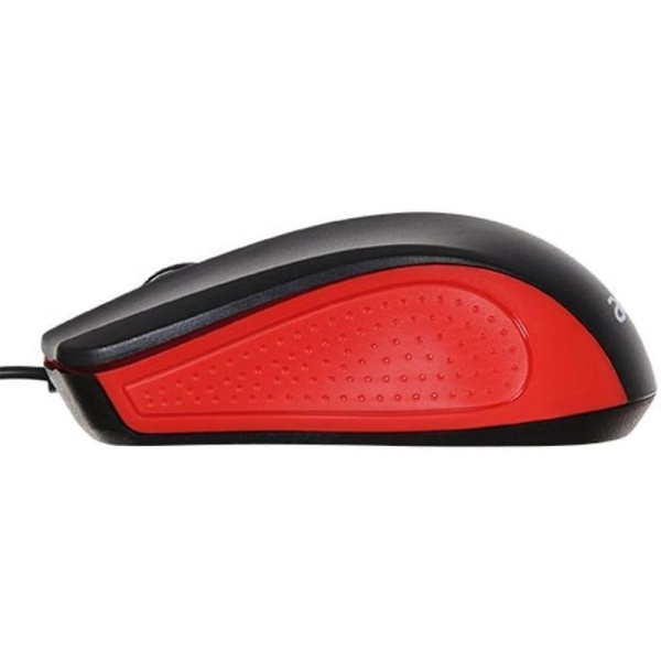Мышь компьютерная Acer OMW012 черно-красная