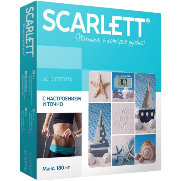 Весы напольные Scarlett SC-BS33E078