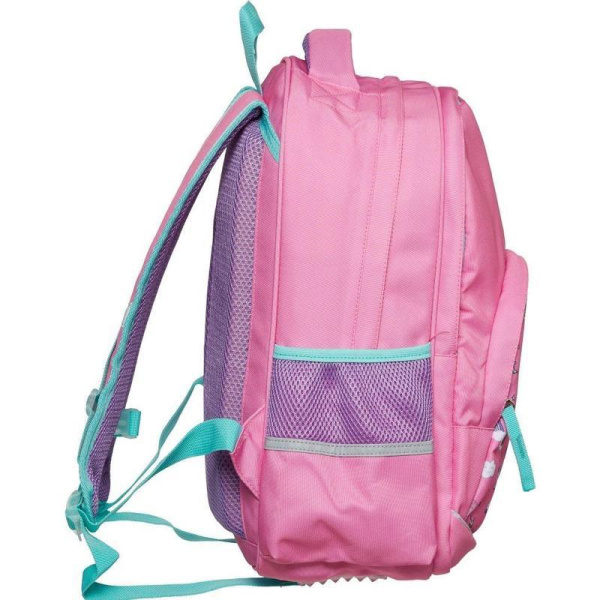 Рюкзак школьный анатомическая спинка №1 School Uniland розовый