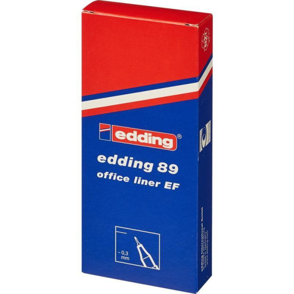 Линер Edding E-89/003 синий (толщина линии 0.3 мм)
