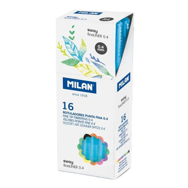 Линер Milan Sway голубой (толщина линии 0.4 мм, 610041652)