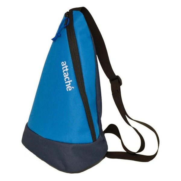 Рюкзак Attache с одним плечевым ремнем 330x110x250 мм синий