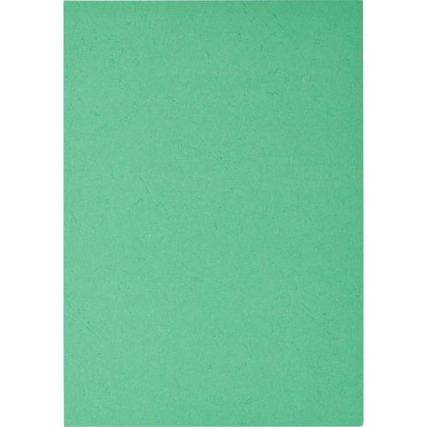Обложки для переплета картонные ProMega Office зеленые, кожа, А4, 230г/м2,