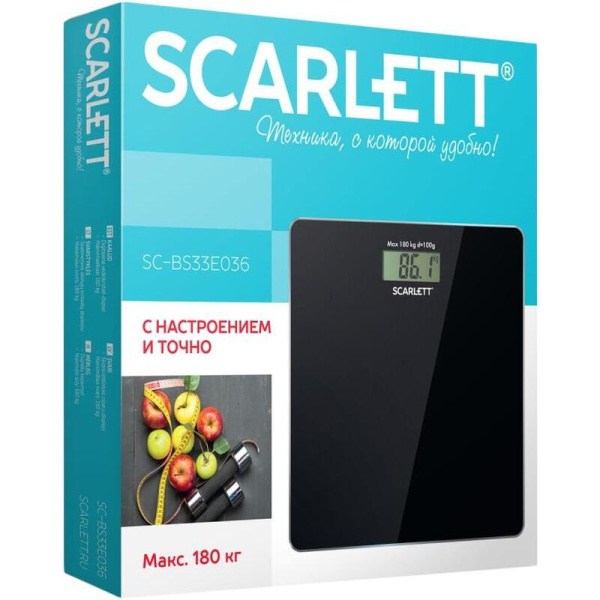 Весы напольные Scarlett SC-BS33E036