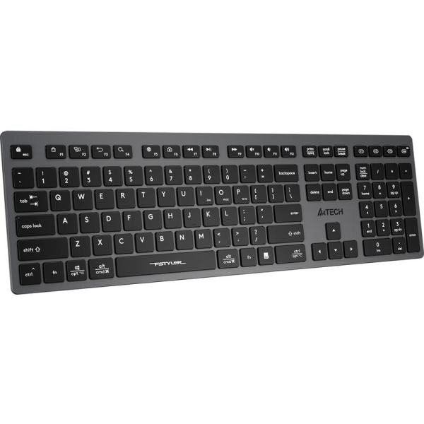 Клавиатура беспроводная A4Tech Fstyler FBX50C (FBX50C GREY)