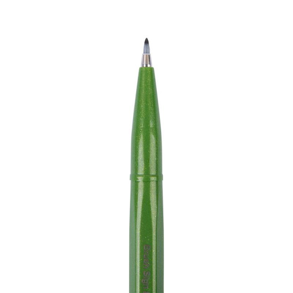 Фломастер-кисть Pentel Touch Brush Sign Pen 0.5 мм зеленый