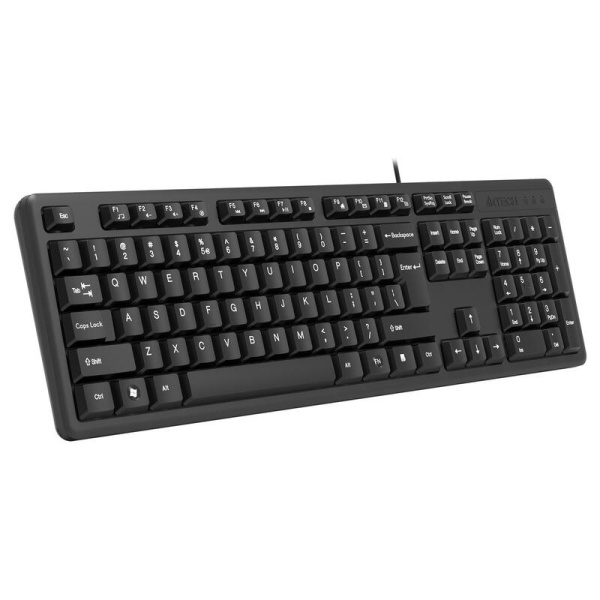 Клавиатура проводная A4Tech KK-3 (KK-3 USB Black)