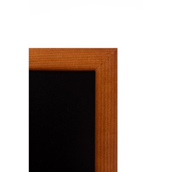 Доска меловая настенная Attache Non magnetic 30x42 см черная в деревянной раме