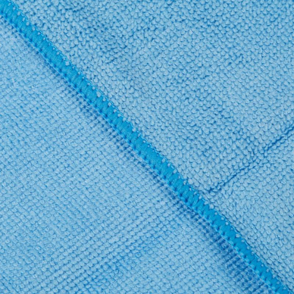 Салфетка хозяйственная ЭкоКоллекция микрофибра 30x30 см голубая (200 г/м2)