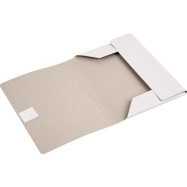 Папка для бумаг с завязками немелованный картон