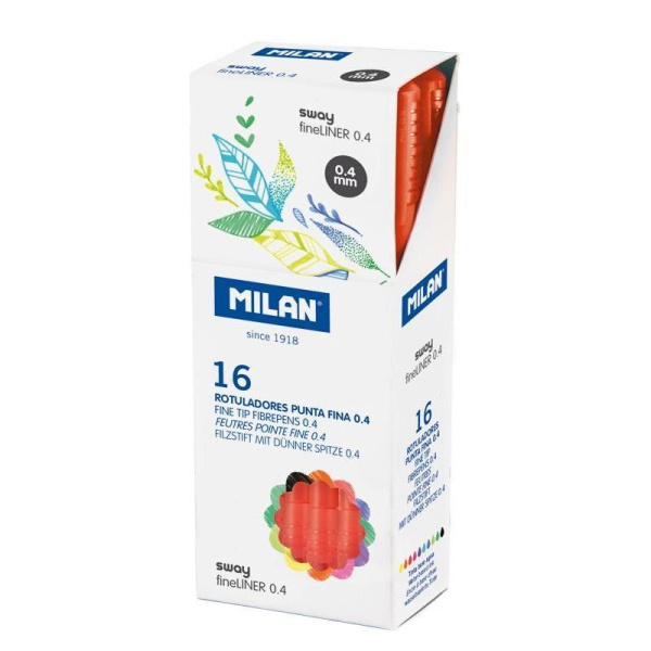 Линер Milan Sway красный (толщина линии 0.4 мм, 610041630)
