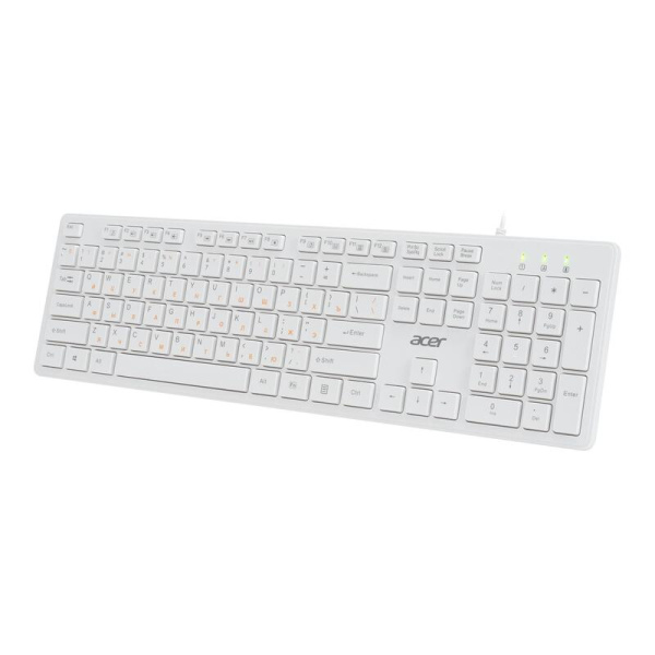 Клавиатура проводная Acer OKW123 (ZL.KBDEE.00D)