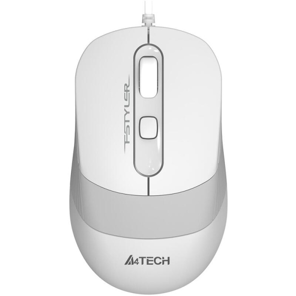 Мышь проводная A4Tech Fstyler FM10 белая (FM10 WHITE)