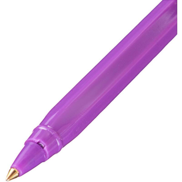 Ручка шариковая неавтоматическая в ассортименте Deli Think синяя  (толщина линии 0.5 мм)