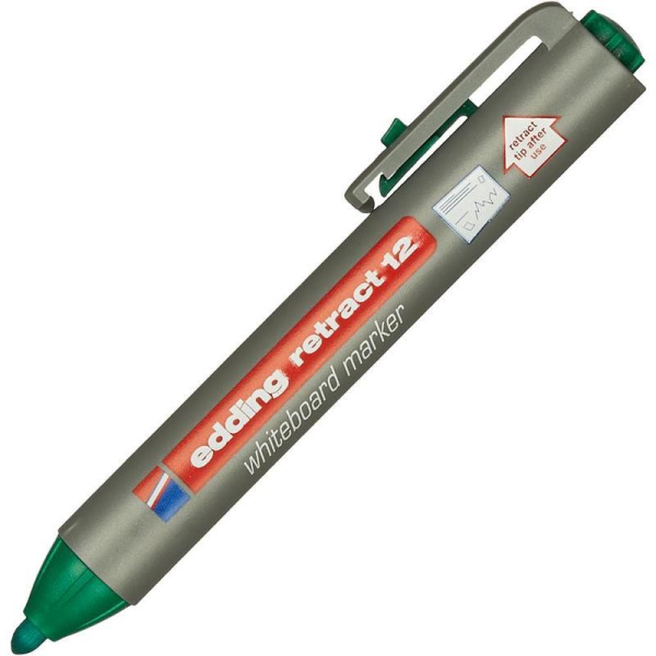 Набор маркеров для досок Edding retract 12, 1,5-3 мм, 4 шт.