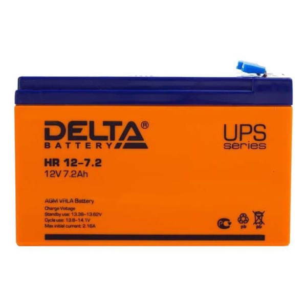 Аккумуляторная батарея Delta HR 12-7,2