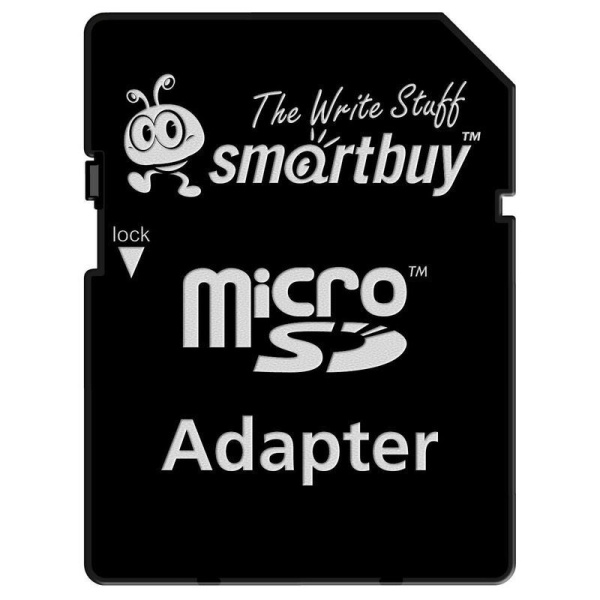 Карта памяти SmartBay microSD 32Gb Class 10 (SB32GbSDCL10-01) + адаптер