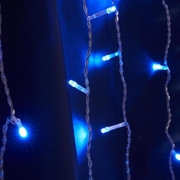 Гирлянда светодиодная Feron дождь синий свет 160 светодиодов (1.5x1.5 м)