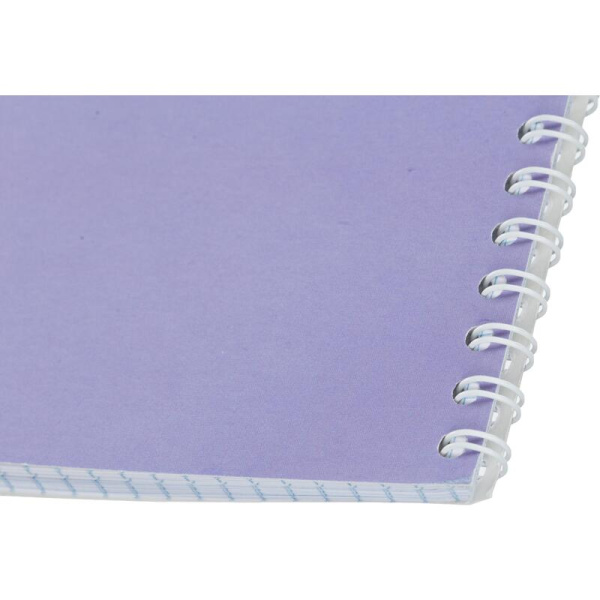 Блокнот Attache Акварель А5 60 листов фиолетовый на спирали (146x204 мм)