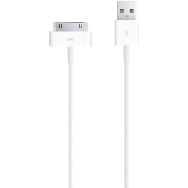 Кабель Apple 30-pin - USB Cable (1 m) белый MA591ZM/C