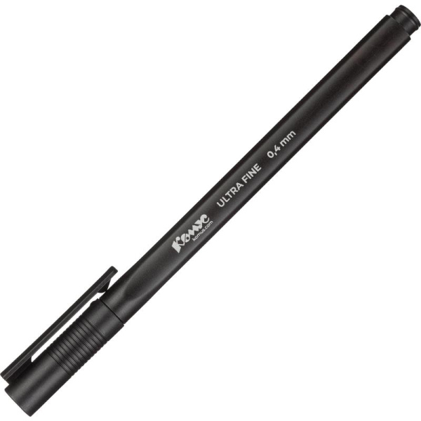 Линер Комус Ultra Fine черный (толщина линии 0.4 мм)