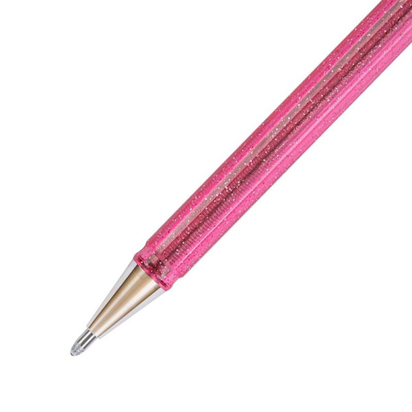Ручка гелевая Pentel Hybrid Dual Metallic 1 мм хамелеон  розовый/зеленый/золотистый