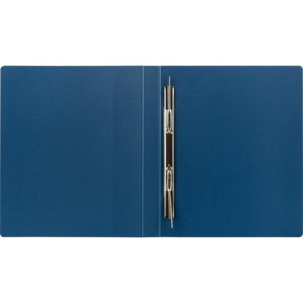 Скоросшиватель пластиковый Attache A5 до 100 листов синий (толщина обложки 0.7 мм)