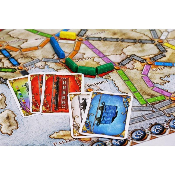 Настольная игра Hobby World Ticket to Ride: Европа (3-е издание)