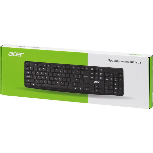 Клавиатура проводная Acer OKW121 (ZL.KBDEE.00B)