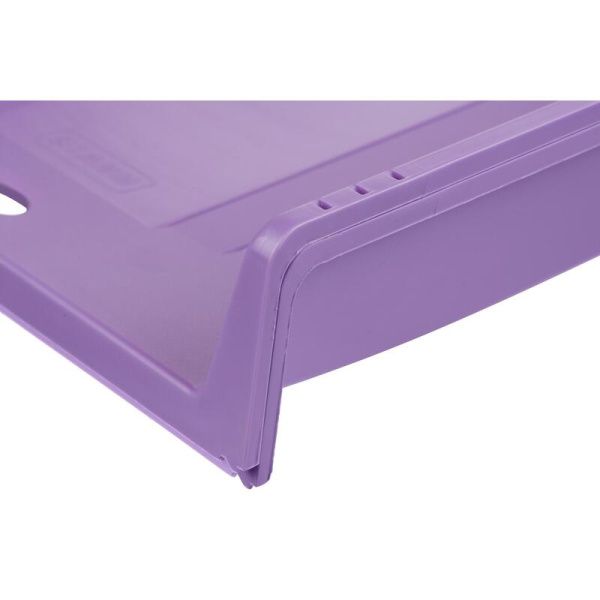 Лоток горизонтальный для бумаг Attache Акварель фиолетовый