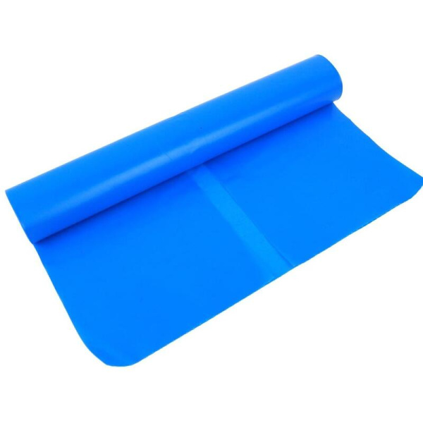 Мешки для мусора на 120 л Luscan синие (ПВД, 50 мкм, в рулоне 10 штук,  70х110 см)