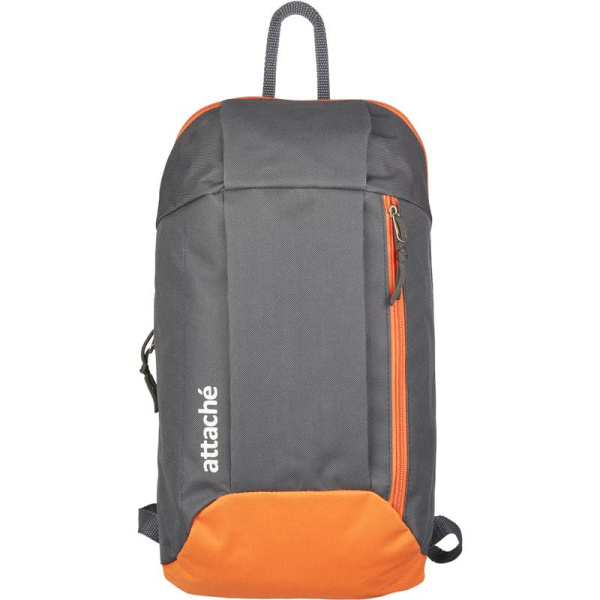 Рюкзак Attache облегченный 395x100x230 мм серый/оранжевый