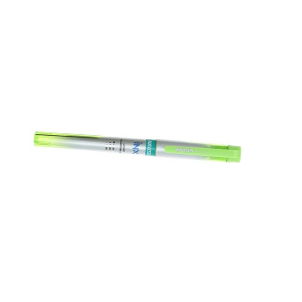 Ручка перьевая Hauser INX цвет чернил синий цвет корпуса  светло-зеленый  (два картриджа в упаковке)