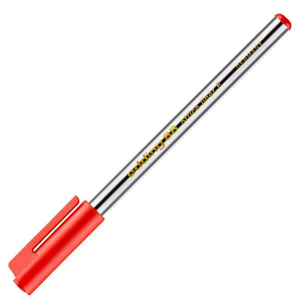 Линер Edding 88/2 F красный (толщина линии 0,6 мм)