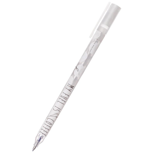 Ручка гелевая неавтоматическая Bruno Visconti UniWrite синяя корпус soft  touch (толщина  линии 0.4 мм, 20-0305/06)