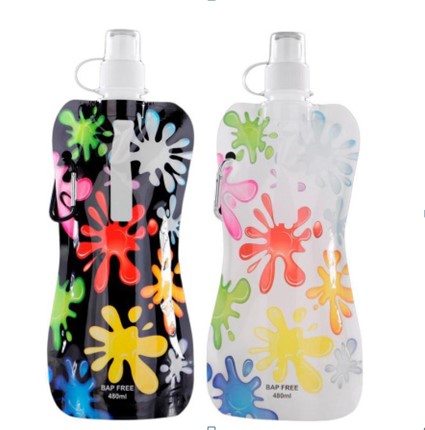 Бутылка для воды или складной стаканчик