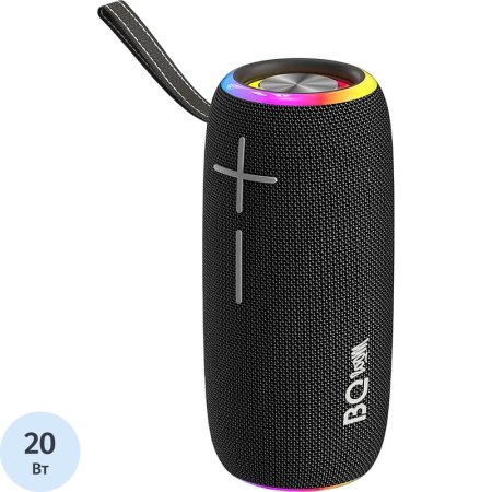 Акустическая система BQ PBS4004 чёрная с микрофоном и подсветкой  (86198202) Акустическая система BQ PBS4004 чёрная с микрофоном и подсветкой  (86198202)