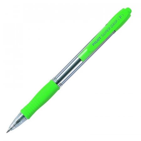 Ручка шариковая автоматическая Pilot Super Grip BPGP-10R-F SG синяя (толщина линии 0.21)