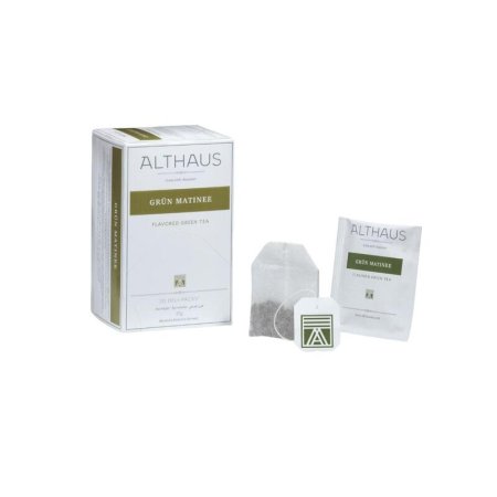 Чай Althaus Grun Matinee Deli Pack зеленый 20 пакетиков