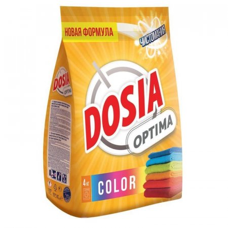 Порошок стиральный автомат Dosia Optima Color 4 кг (для цветного белья)